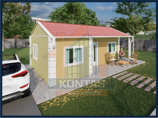 PREF-01 | 32 m² Prefabrik Ev