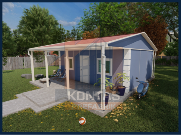 PREF-07 | 59 m² Prefabrik Ev